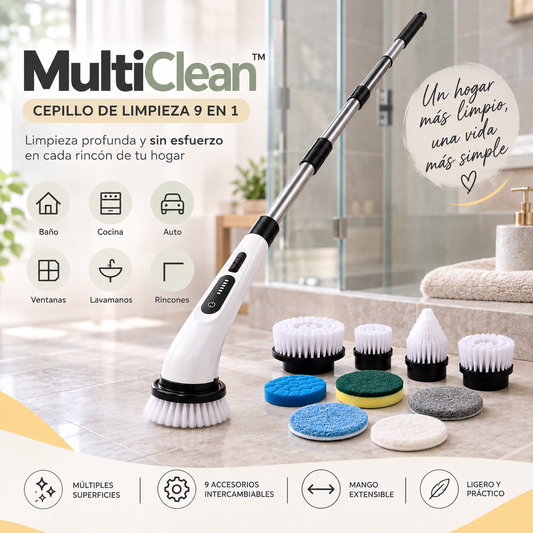 MULTI CLEAN™ - Cepillo de limpieza 9 en 1