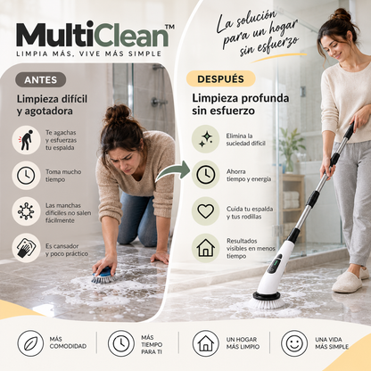 MULTI CLEAN™ - Cepillo de limpieza 9 en 1