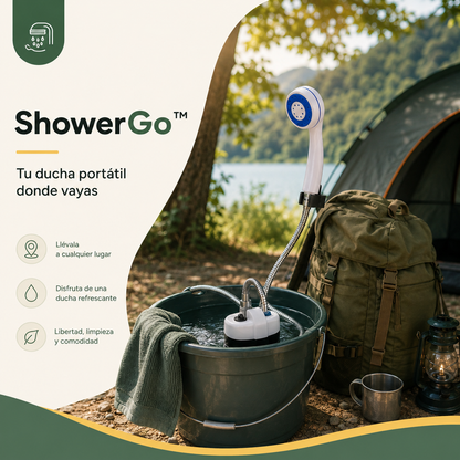 SHOWER GO™ - Ducha Portátil Para Camping