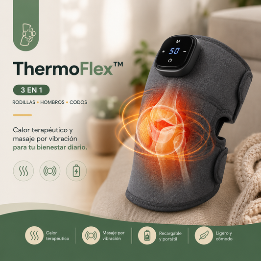 THERMO FLEX™ - Masajeador eléctrico 3 en 1