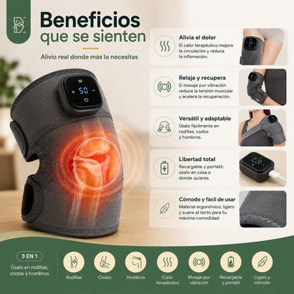 THERMO FLEX™ - Masajeador eléctrico 3 en 1