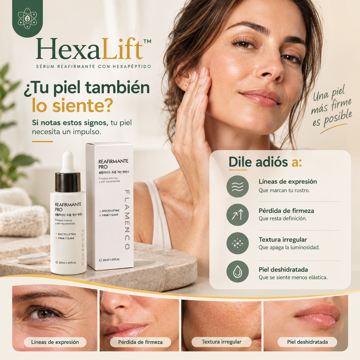 HEXA LIFT™ - Sérum reafirmante con hexapéptido
