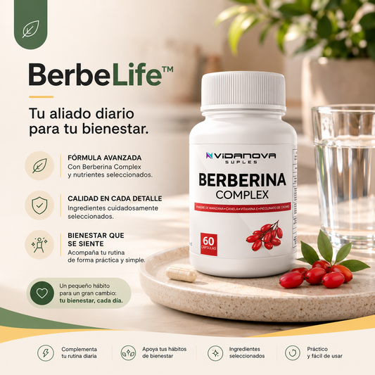 BERBELIFE™ - Berberina Complex 60 cápsulas