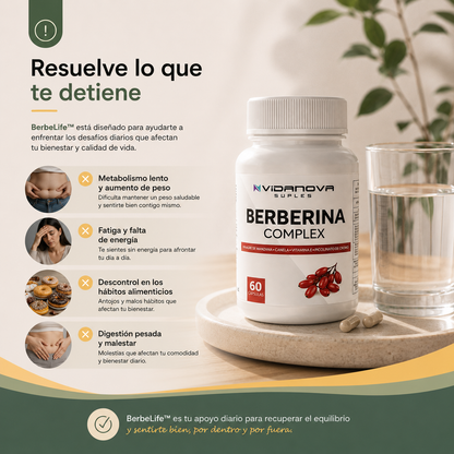 BERBELIFE™ - Berberina Complex 60 cápsulas