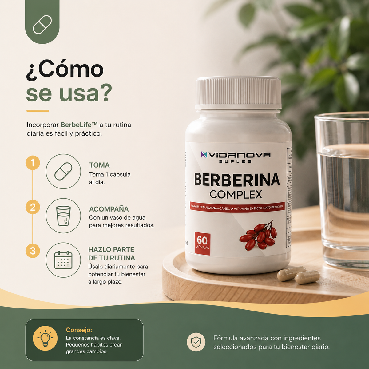 BERBELIFE™ - Berberina Complex 60 cápsulas