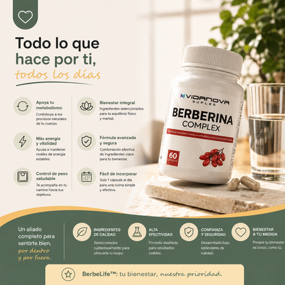 BERBELIFE™ - Berberina Complex 60 cápsulas
