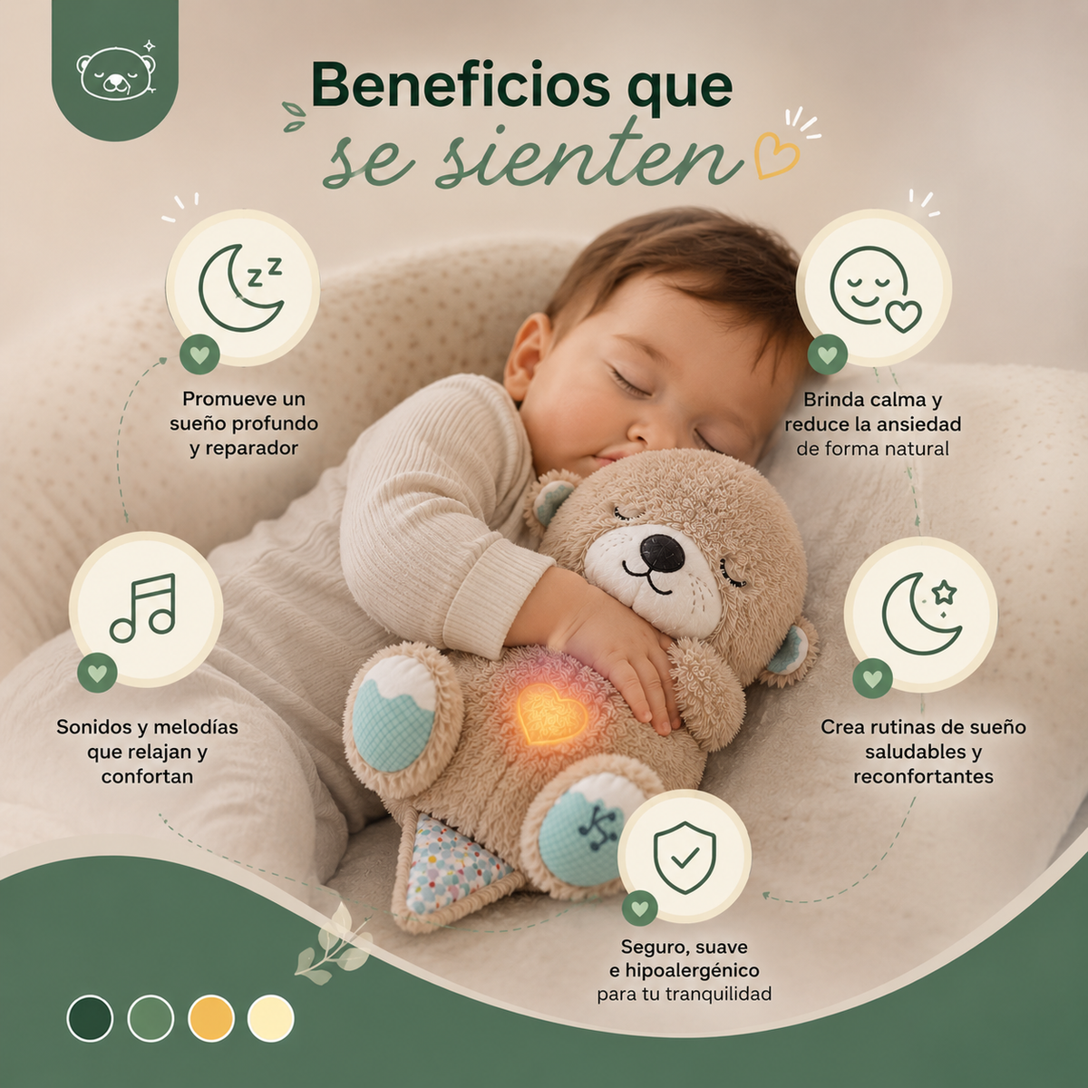 NUTRI CALMA™ - Nutria peluche de Apego