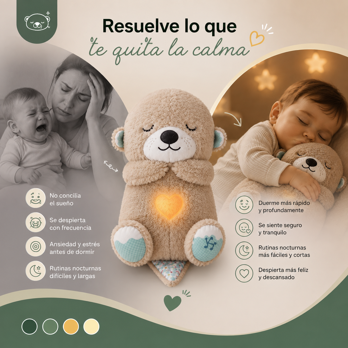 NUTRI CALMA™ - Nutria peluche de Apego