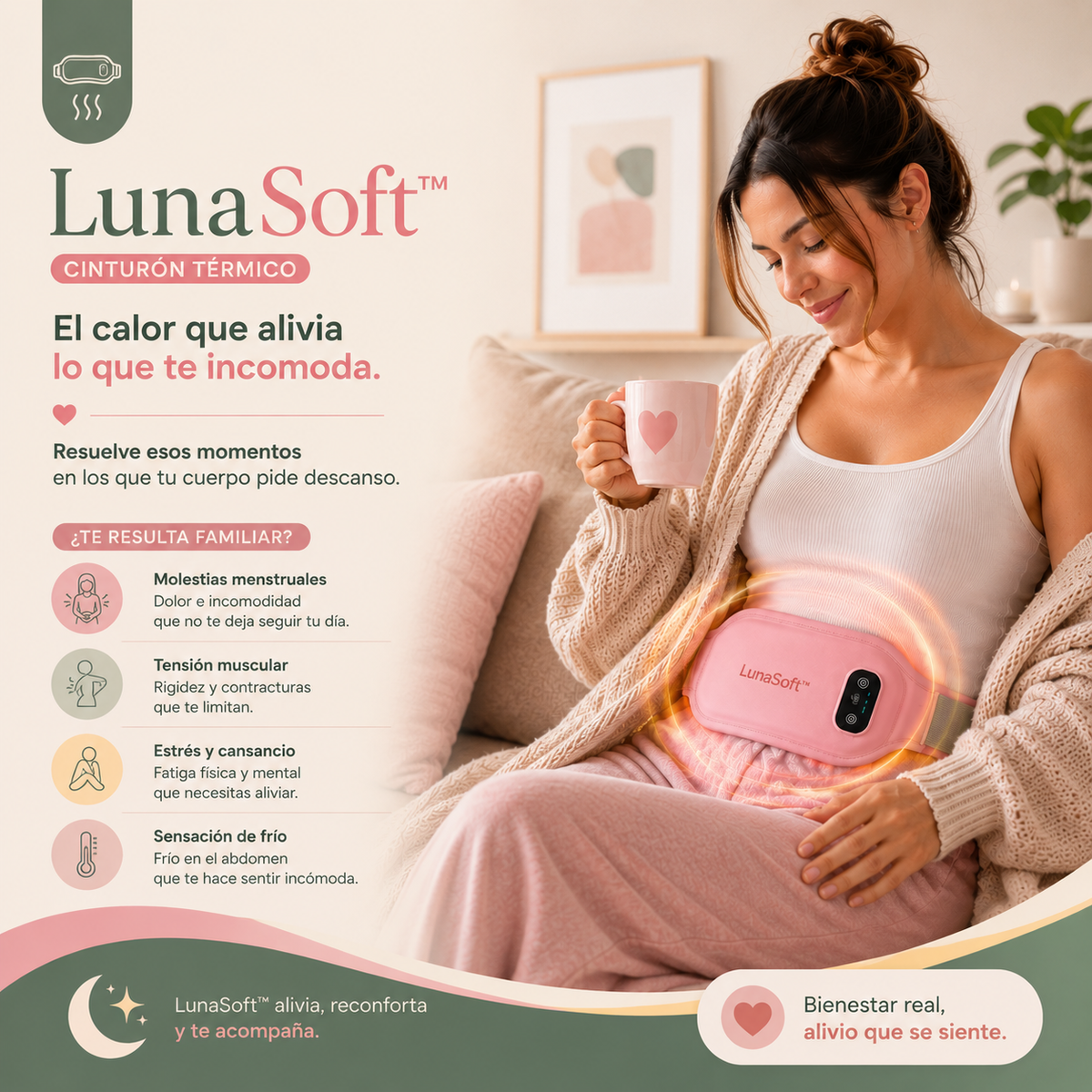 LUNA SOFT™ - Cinturón Anti Cólicos