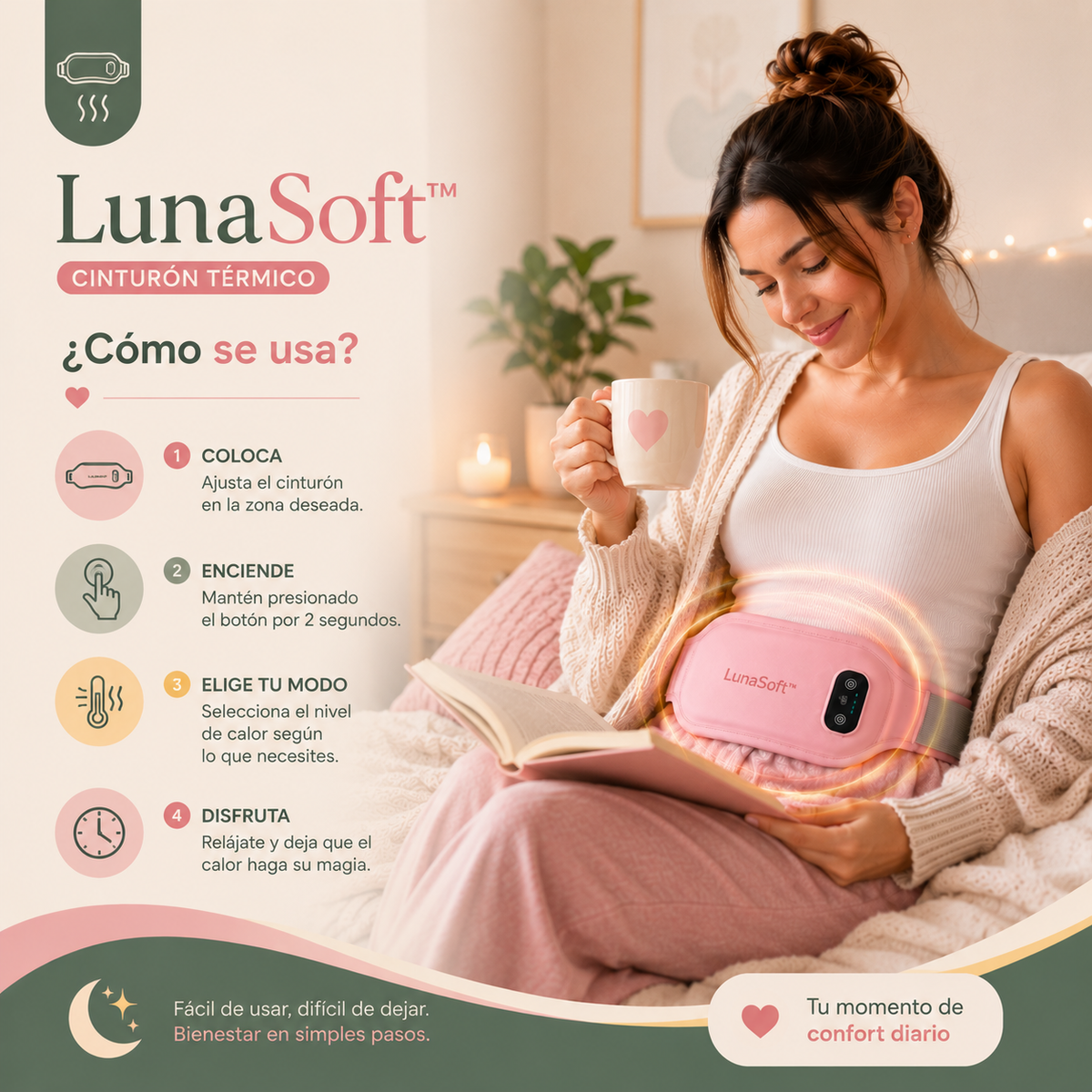 LUNA SOFT™ - Cinturón Anti Cólicos